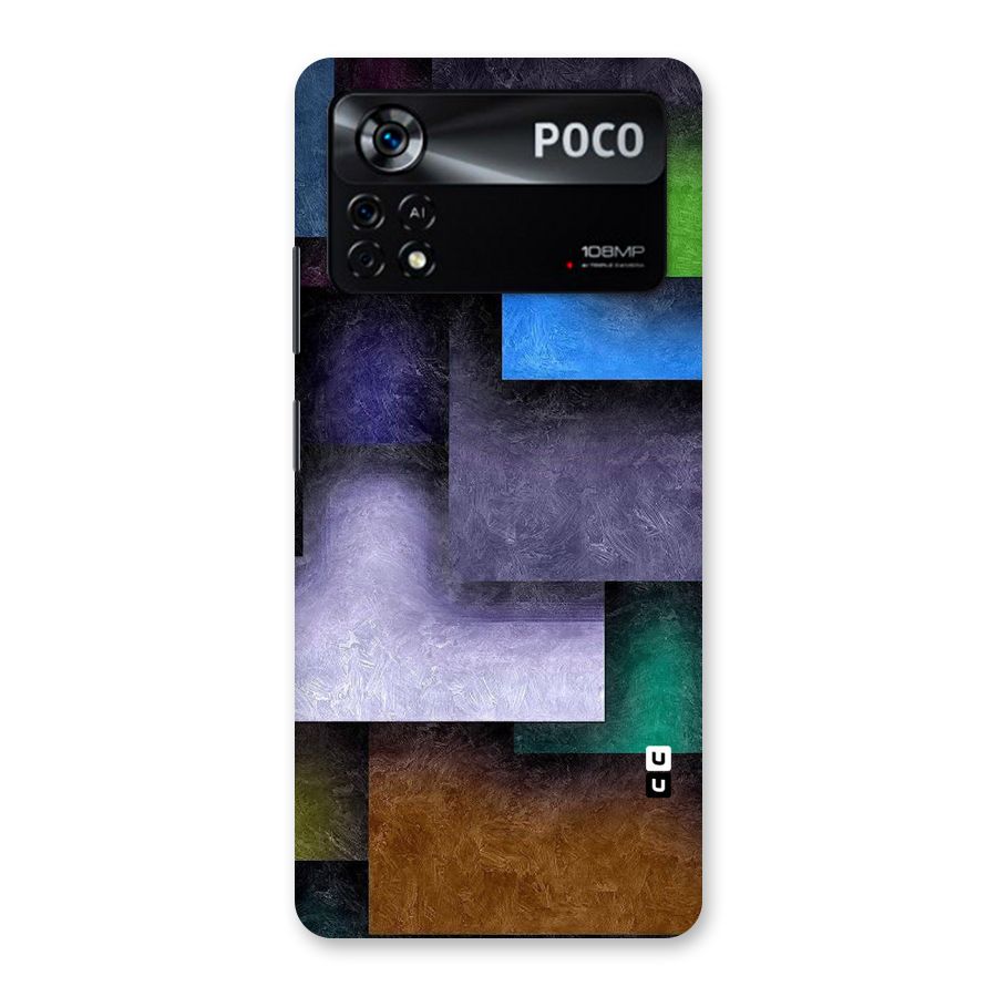 Concrete Squares Back Case for Poco X4 Pro 5G