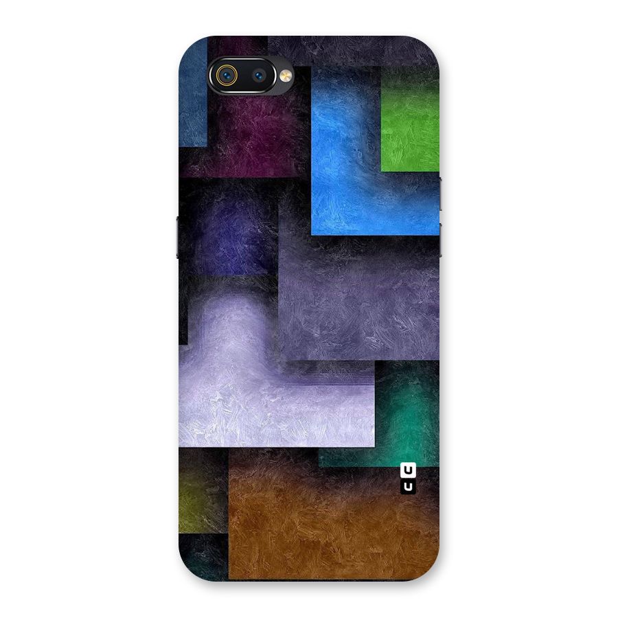 Concrete Squares Back Case for Realme C2
