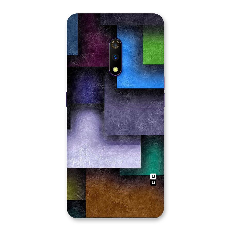 Concrete Squares Back Case for Realme X
