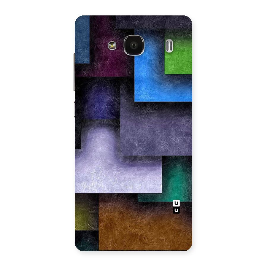 Concrete Squares Back Case for Redmi 2
