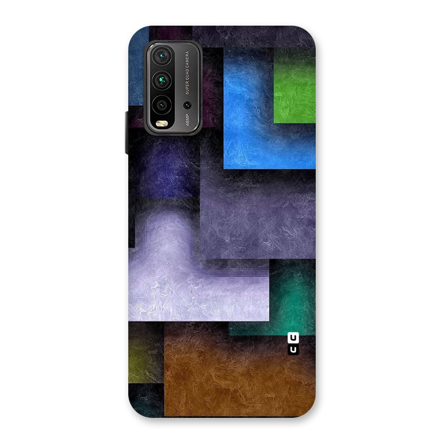 Concrete Squares Back Case for Redmi 9 Power