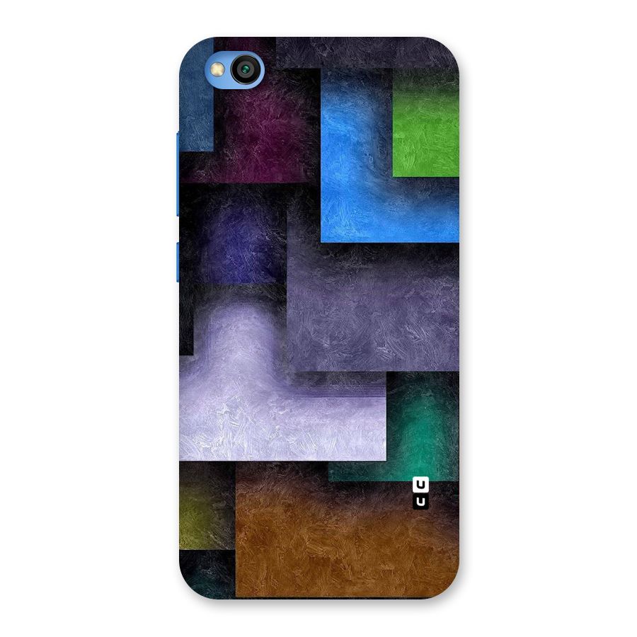 Concrete Squares Back Case for Redmi Go