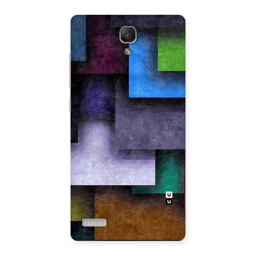 Concrete Squares Back Case for Redmi Note