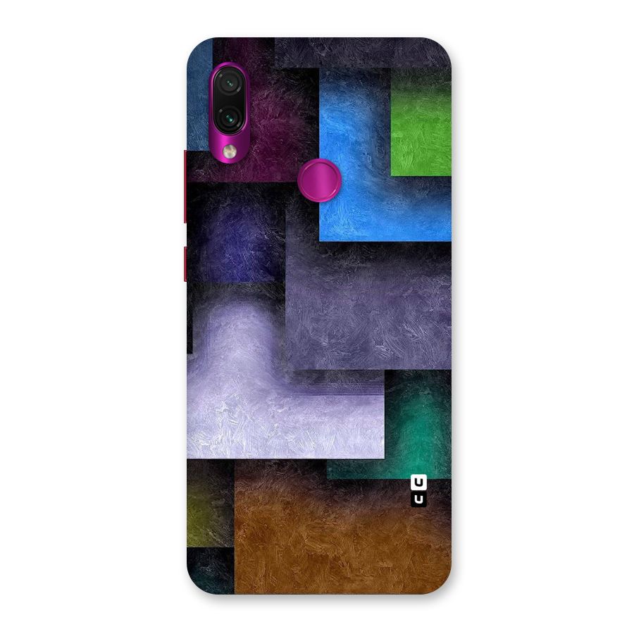 Concrete Squares Back Case for Redmi Note 7 Pro