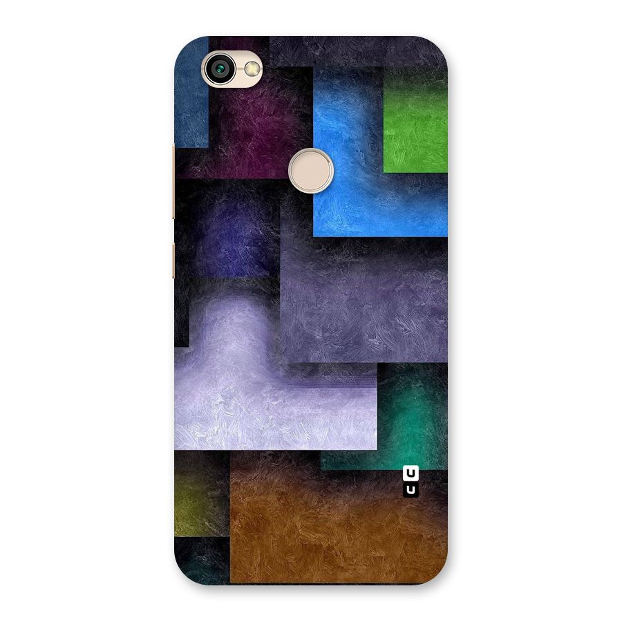 Concrete Squares Back Case for Redmi Y1 2017