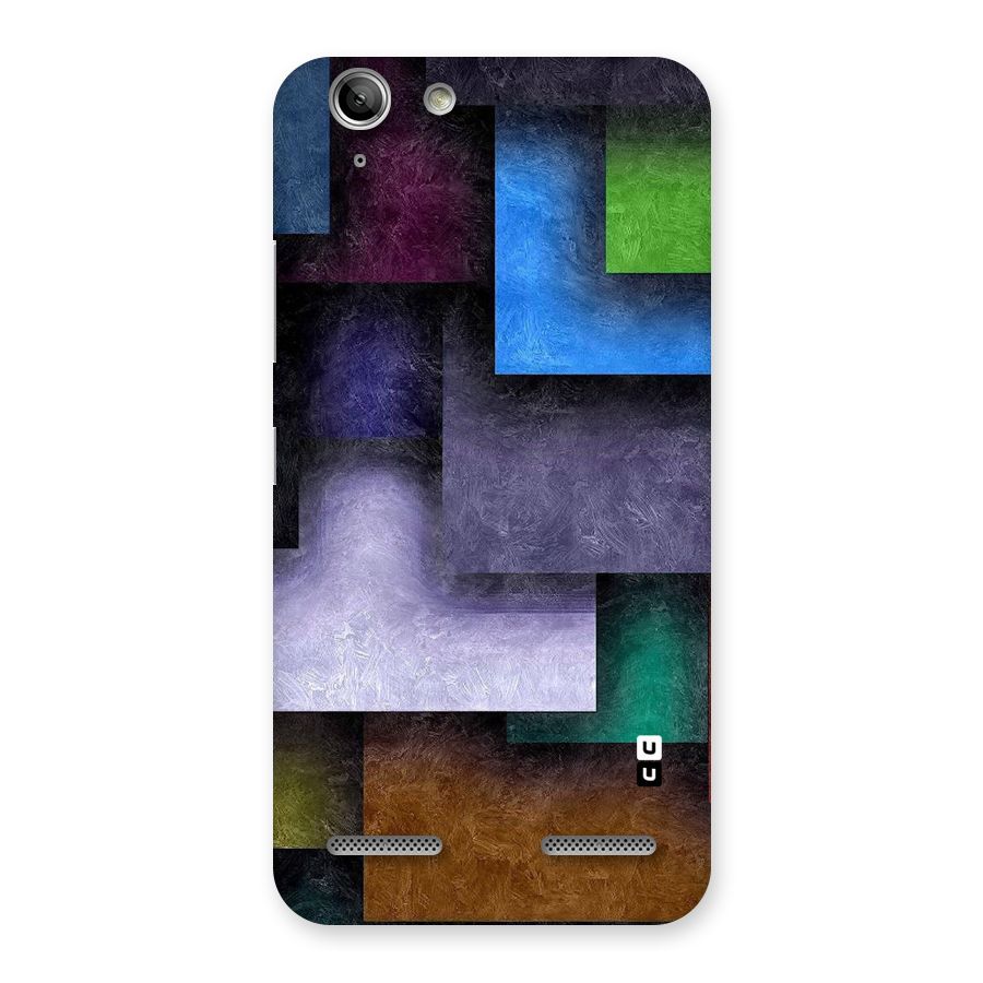 Concrete Squares Back Case for Vibe K5 Plus