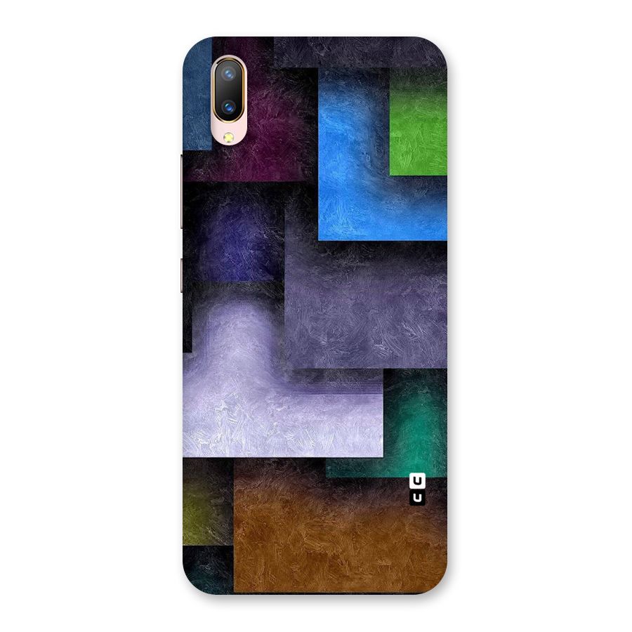 Concrete Squares Back Case for Vivo V11 Pro