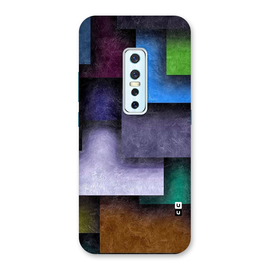 Concrete Squares Back Case for Vivo V17 Pro