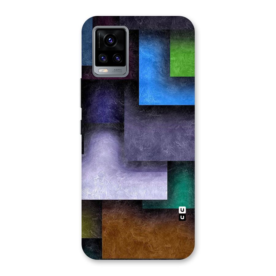Concrete Squares Back Case for Vivo V20