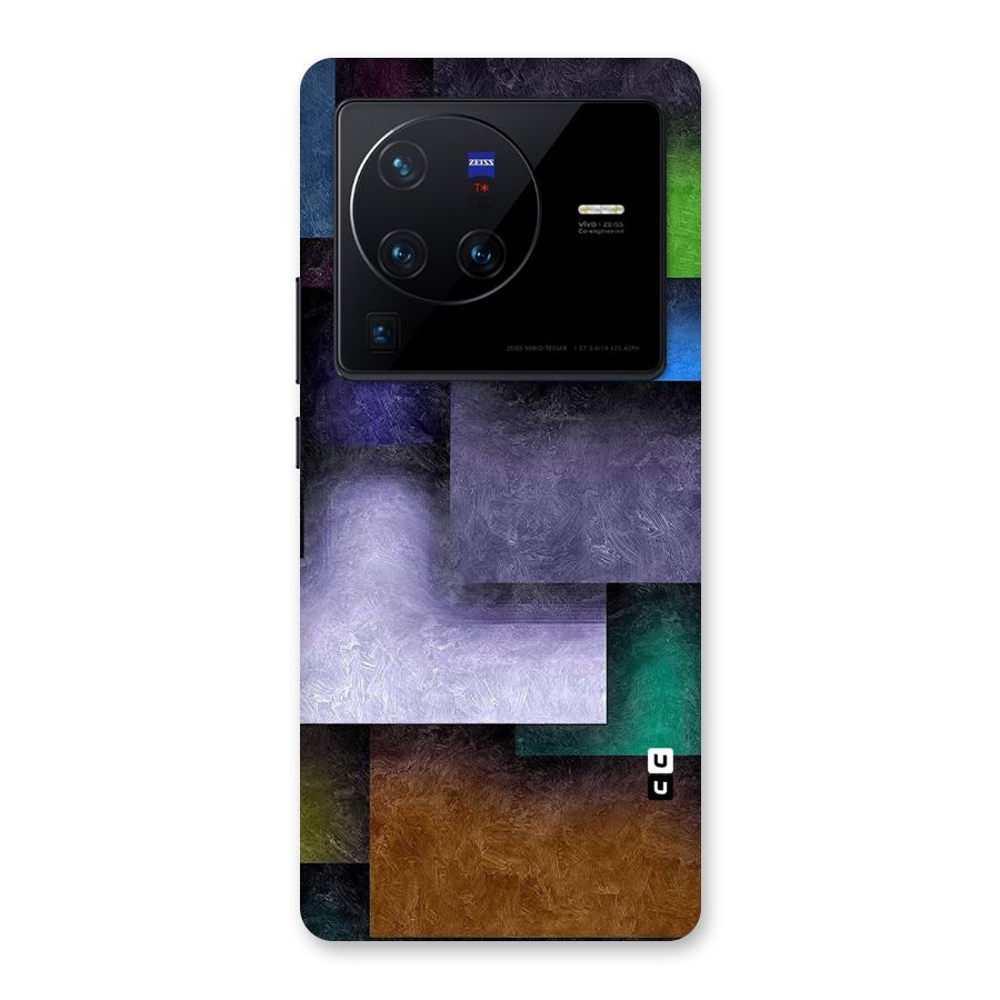 Concrete Squares Back Case for Vivo X80 Pro