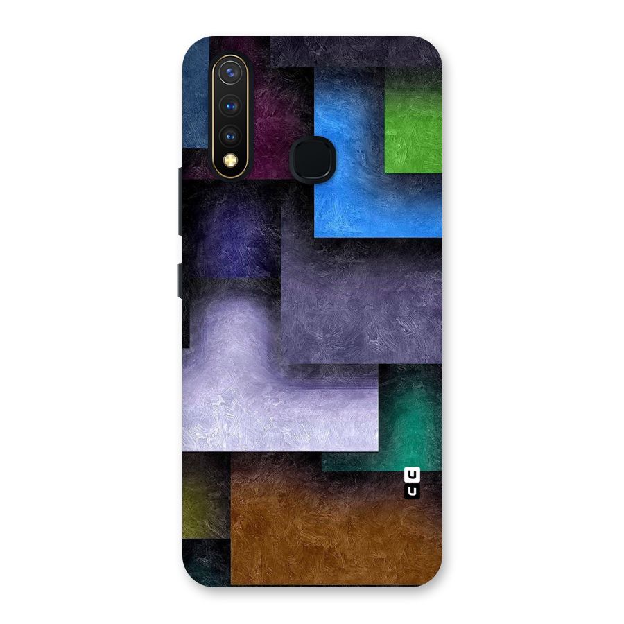 Concrete Squares Back Case for Vivo Y19