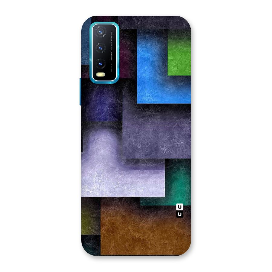 Concrete Squares Back Case for Vivo Y20A