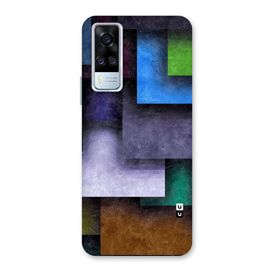 Concrete Squares Back Case for Vivo Y31