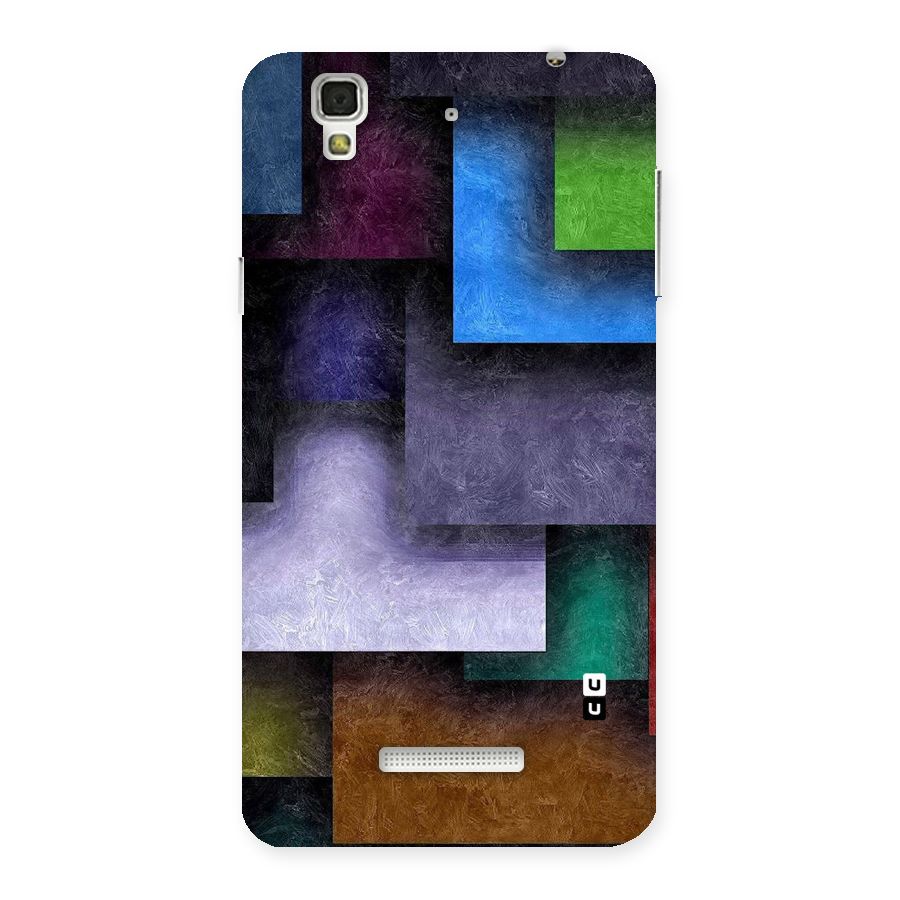 Concrete Squares Back Case for YU Yureka Plus
