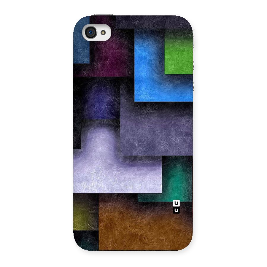 Concrete Squares Back Case for iPhone 4 4s