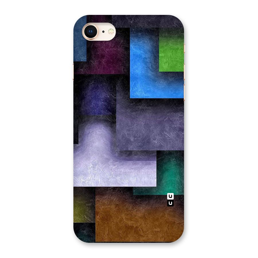 Concrete Squares Back Case for iPhone 8