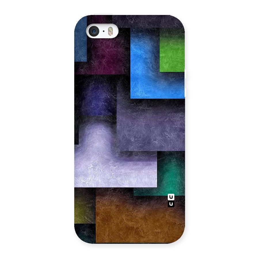 Concrete Squares Back Case for iPhone SE