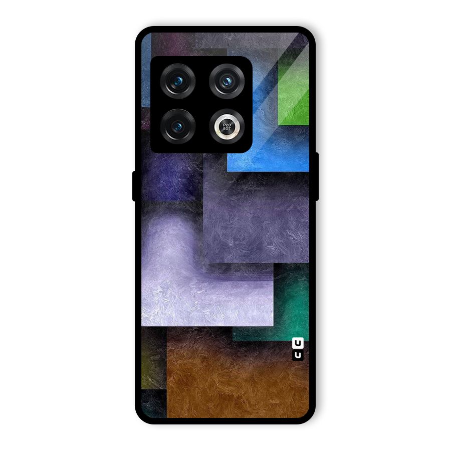 Concrete Squares Glass Back Case for OnePlus 10 Pro 5G
