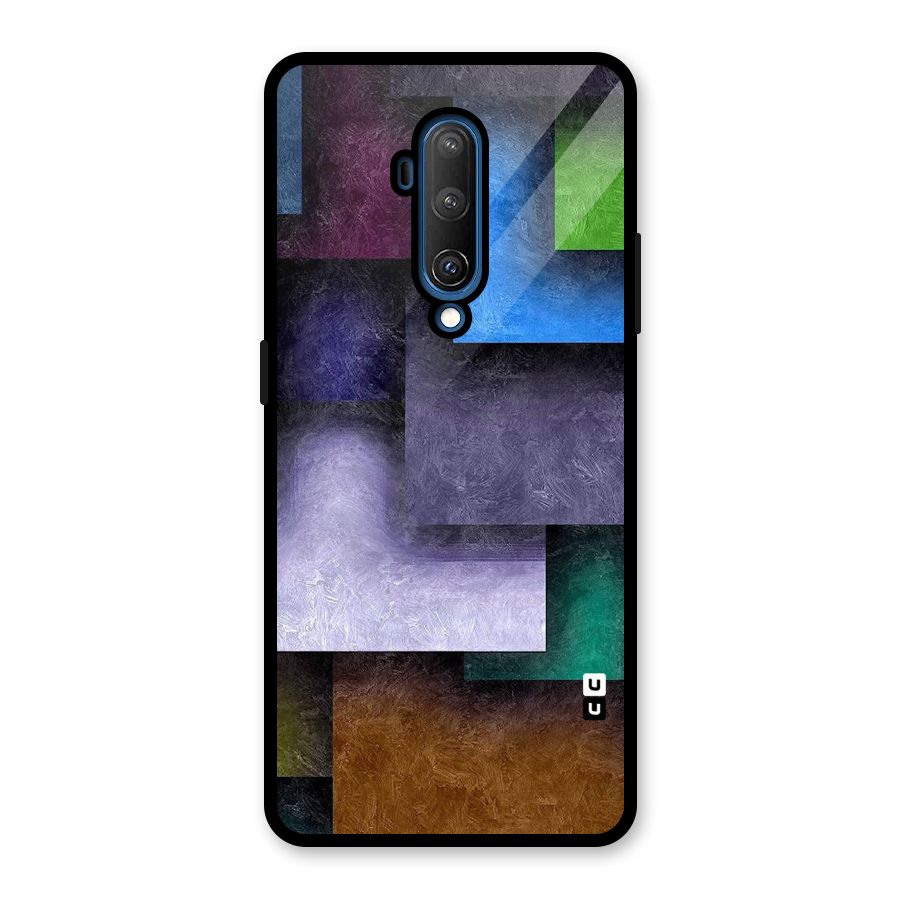 Concrete Squares Glass Back Case for OnePlus 7T Pro