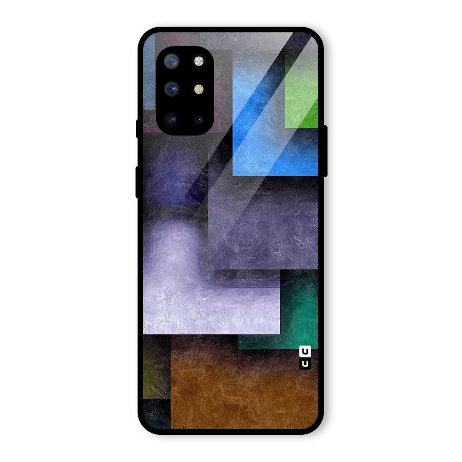 Concrete Squares Glass Back Case for OnePlus 8T