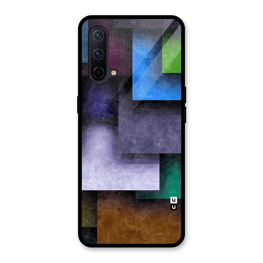 Concrete Squares Glass Back Case for OnePlus Nord CE 5G