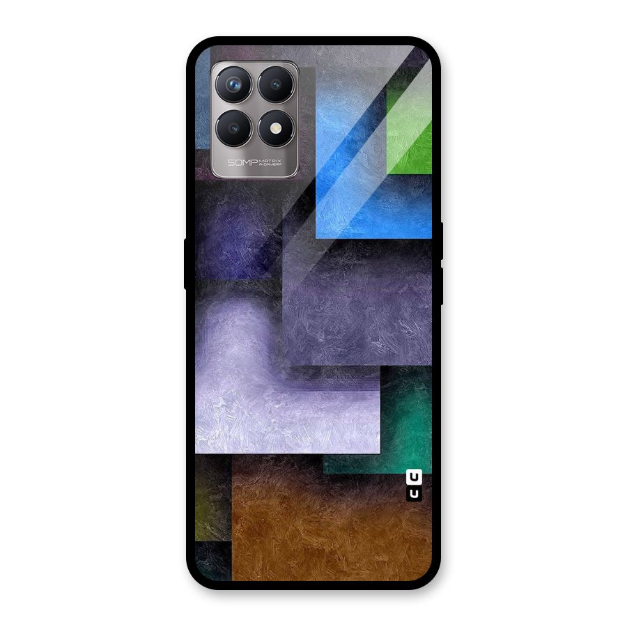 Concrete Squares Glass Back Case for Realme Narzo 50