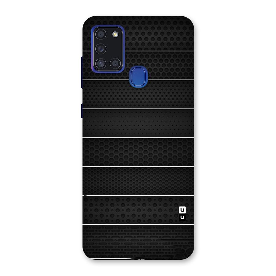 Concrete Stripes Back Case for Galaxy A21s
