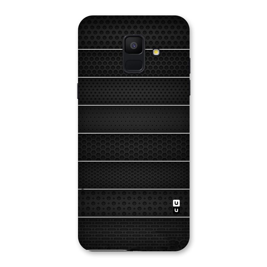 Concrete Stripes Back Case for Galaxy A6 (2018)