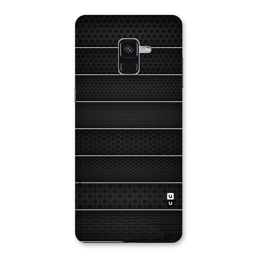 Concrete Stripes Back Case for Galaxy A8 Plus