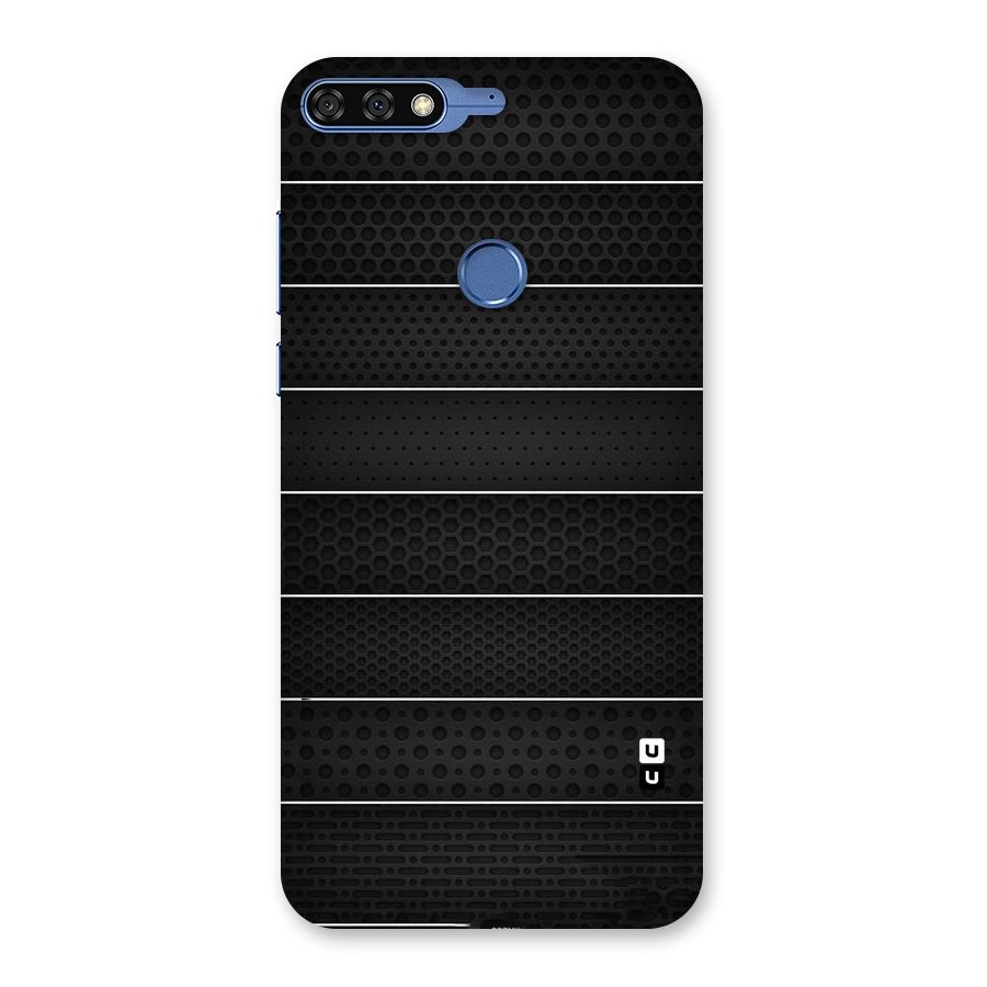 Concrete Stripes Back Case for Honor 7C