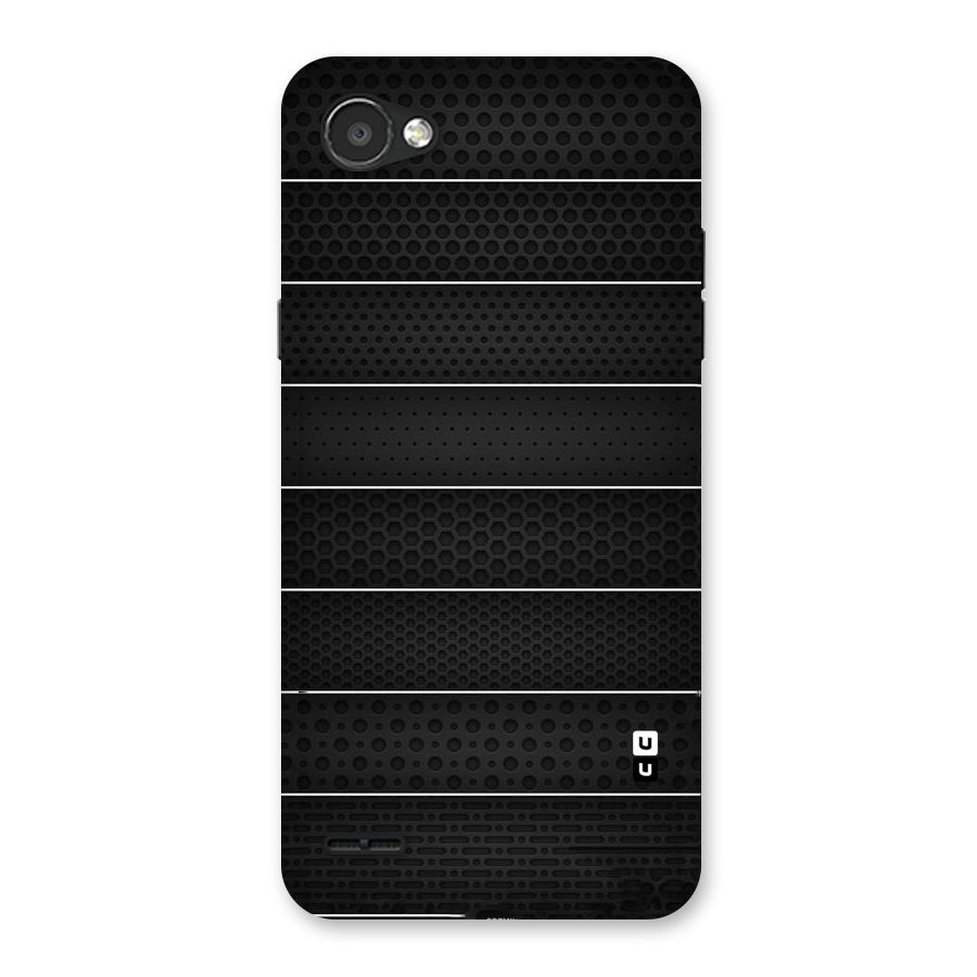 Concrete Stripes Back Case for LG Q6
