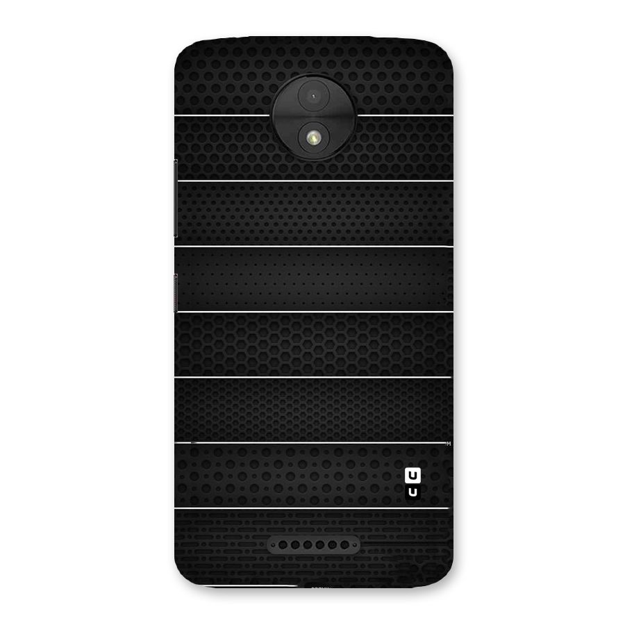 Concrete Stripes Back Case for Moto C