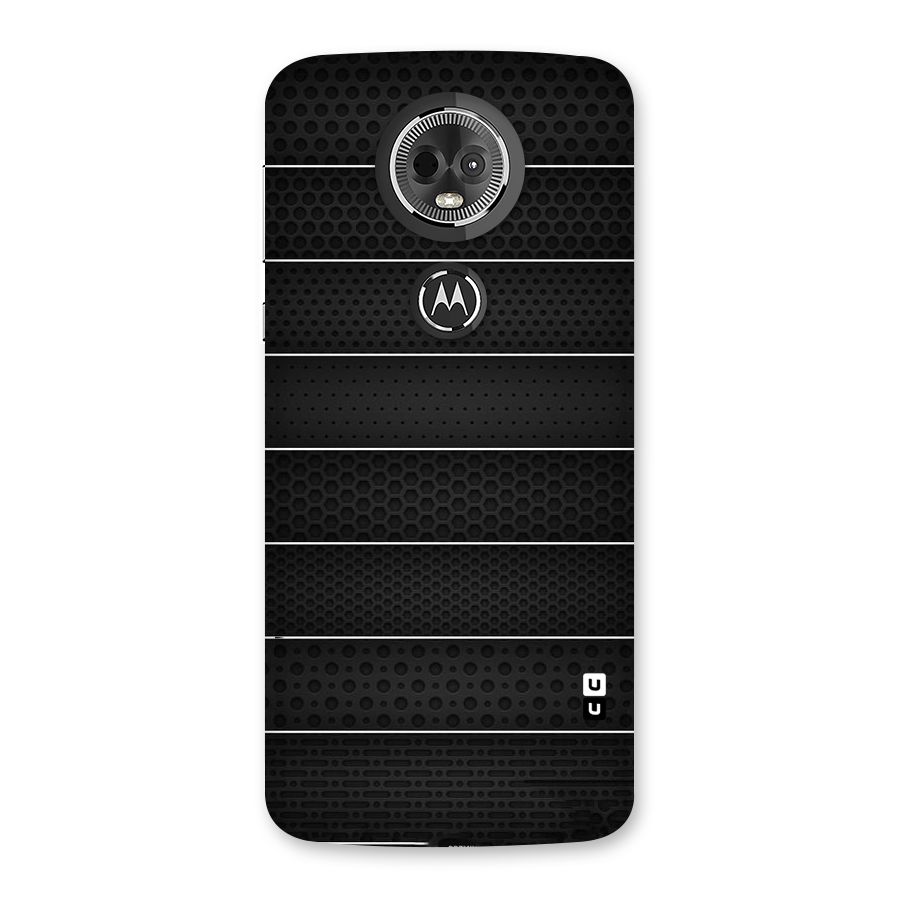 Concrete Stripes Back Case for Moto E5 Plus