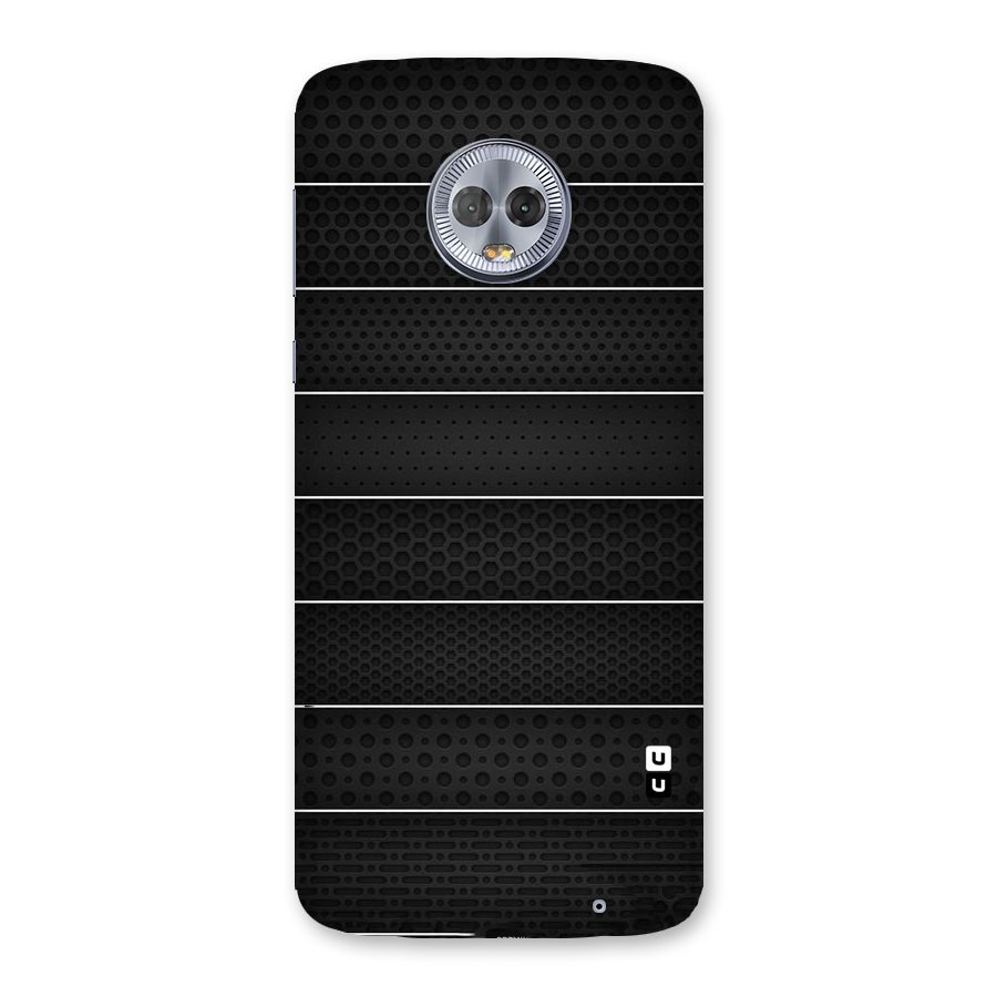Concrete Stripes Back Case for Moto G6 Plus