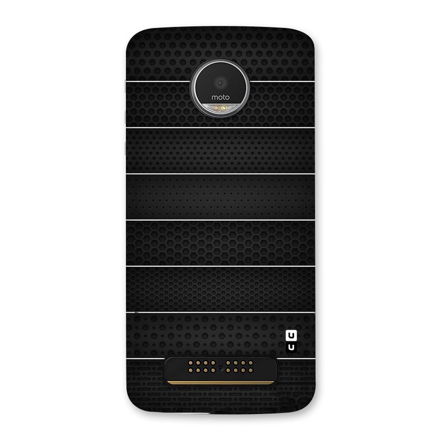 Concrete Stripes Back Case for Moto Z Play