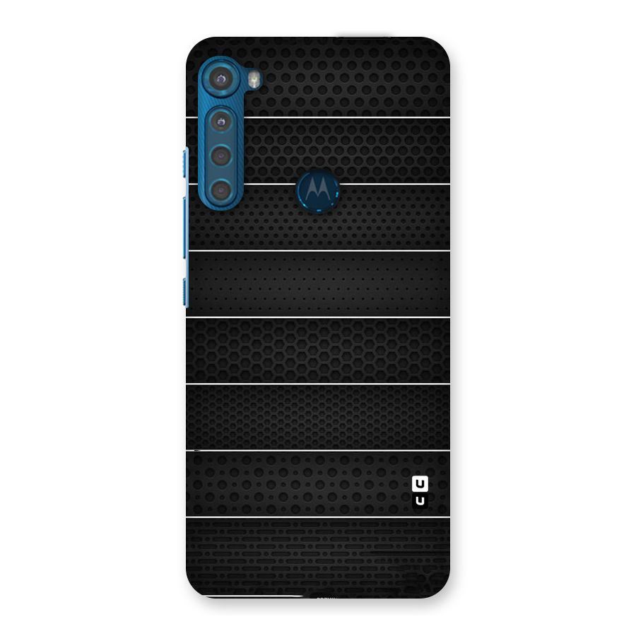Concrete Stripes Back Case for Motorola One Fusion Plus