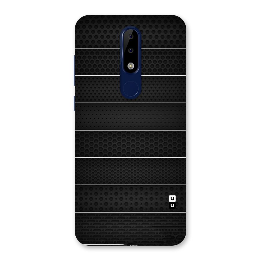 Concrete Stripes Back Case for Nokia 5.1 Plus