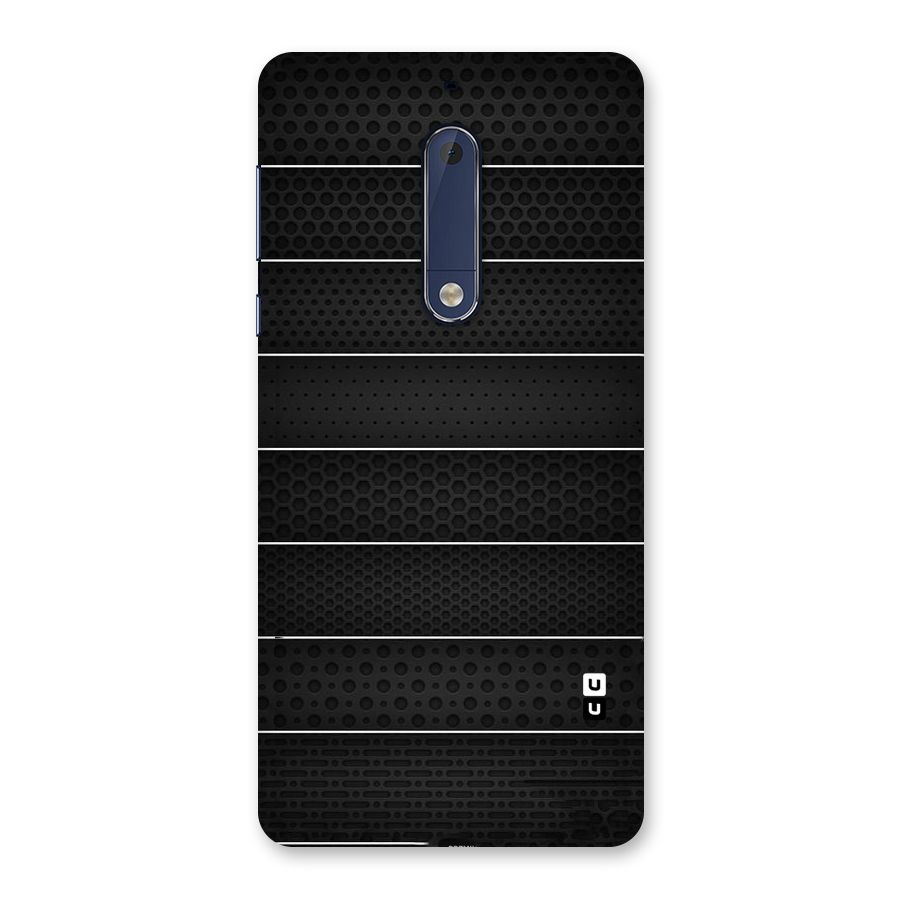 Concrete Stripes Back Case for Nokia 5