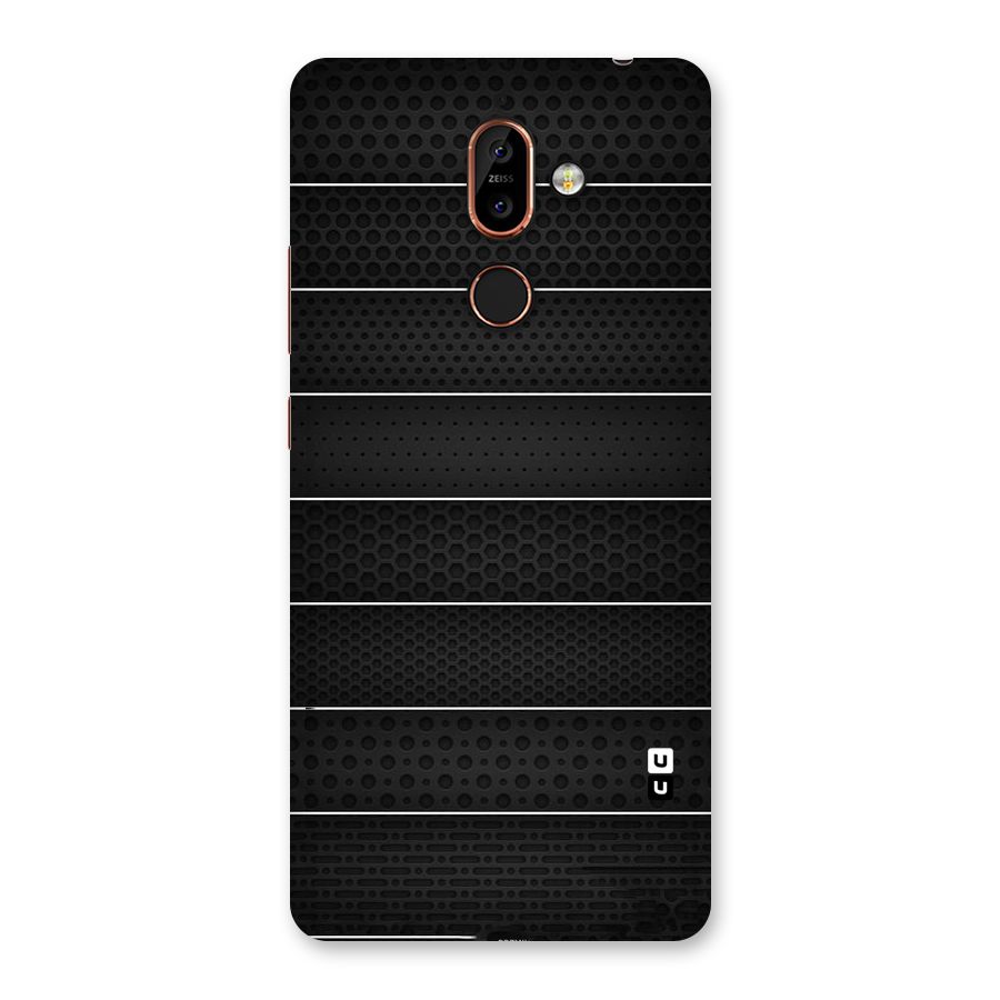 Concrete Stripes Back Case for Nokia 7 Plus