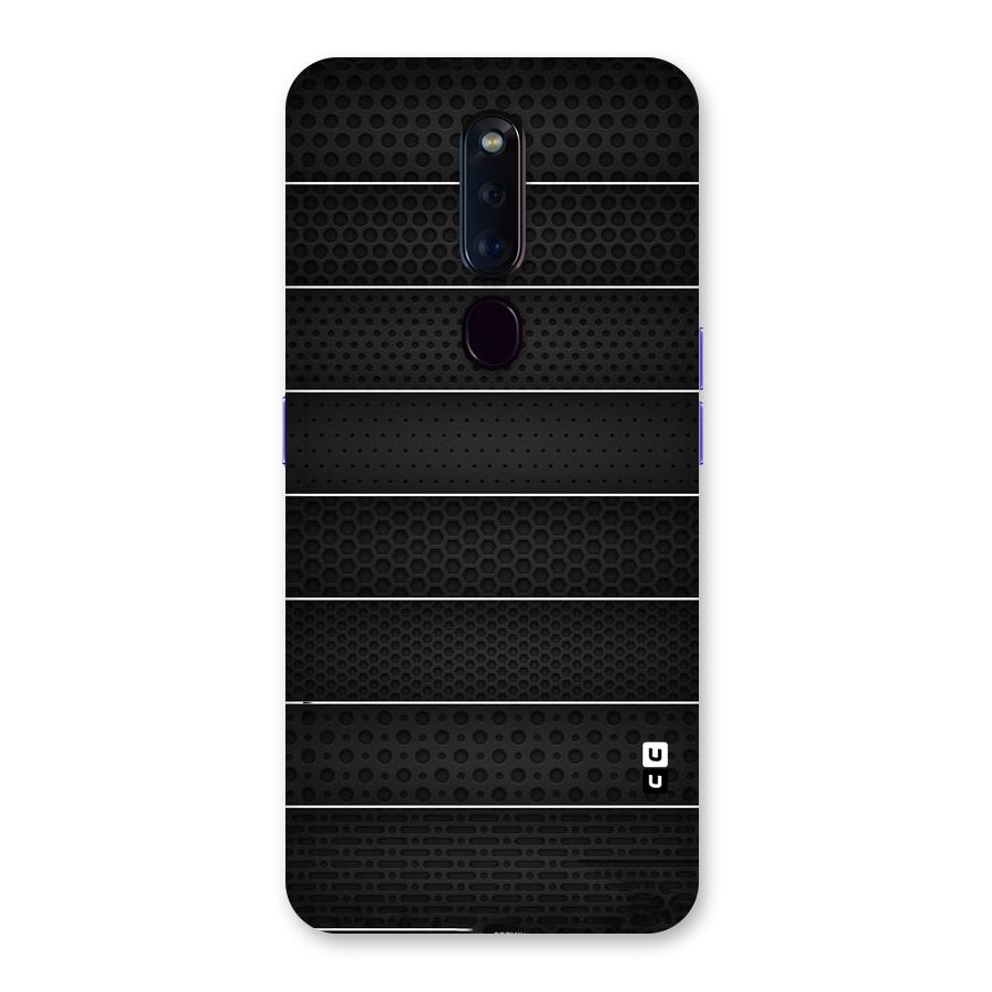 Concrete Stripes Back Case for Oppo F11 Pro