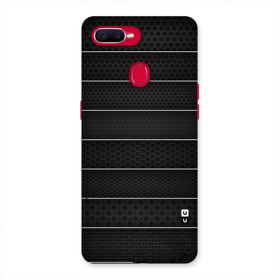 Concrete Stripes Back Case for Oppo F9 Pro