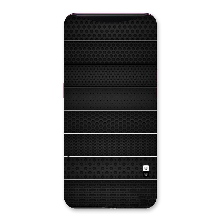 Concrete Stripes Back Case for Oppo Find X