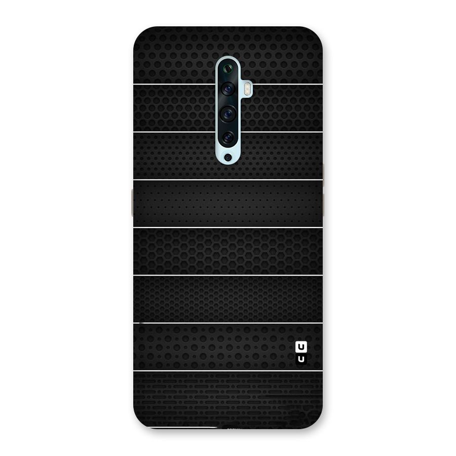 Concrete Stripes Back Case for Oppo Reno2 Z