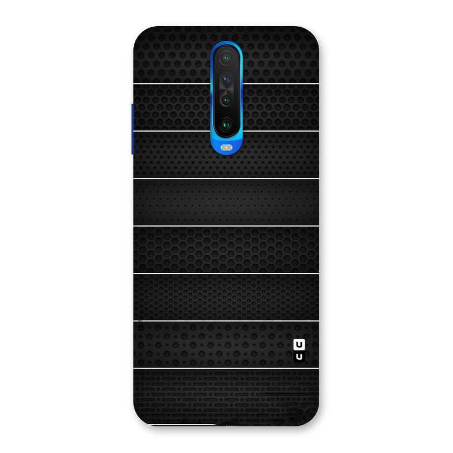 Concrete Stripes Back Case for Poco X2