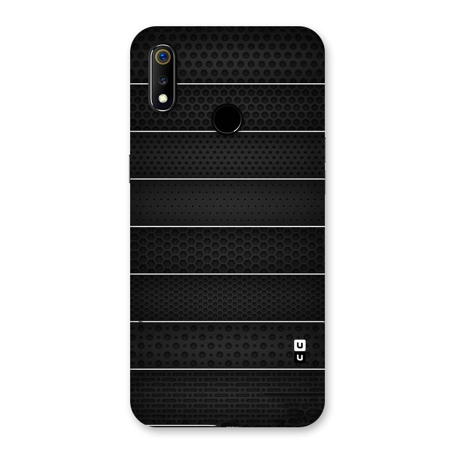 Concrete Stripes Back Case for Realme 3