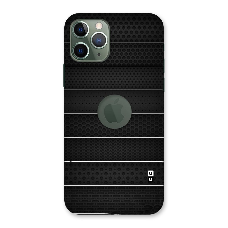 Concrete Stripes Back Case for iPhone 11 Pro Logo  Cut