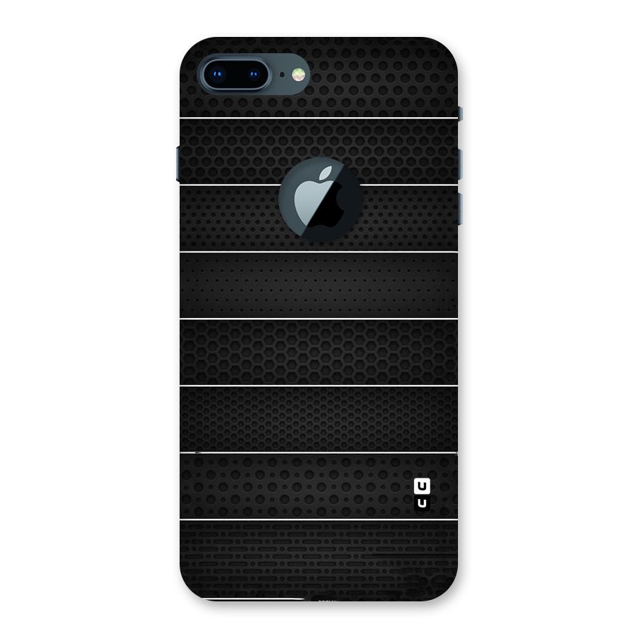 Concrete Stripes Back Case for iPhone 7 Plus Logo Cut