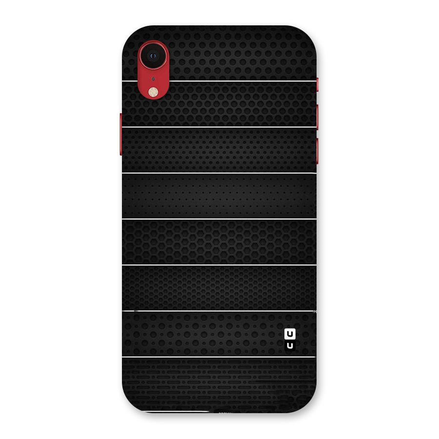 Concrete Stripes Back Case for iPhone XR