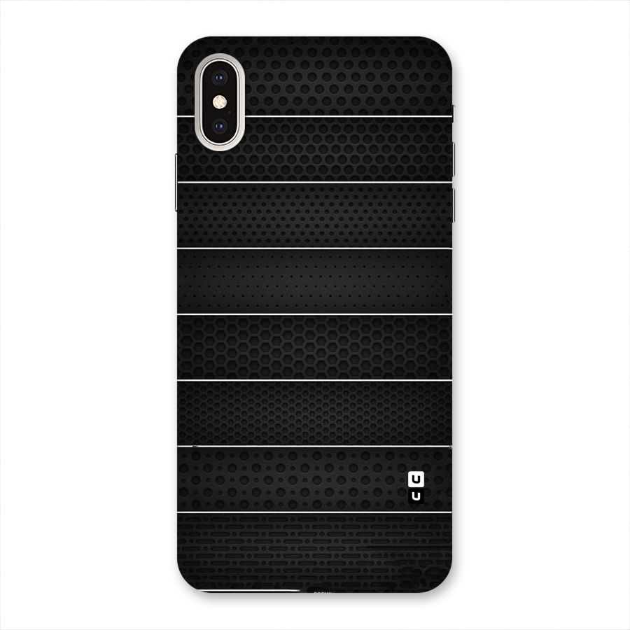 Concrete Stripes Back Case for iPhone XS Max