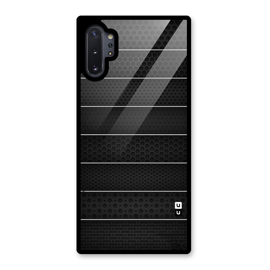 Concrete Stripes Glass Back Case for Galaxy Note 10 Plus